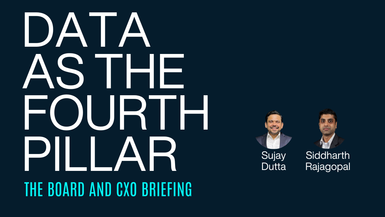 Data as the Fourth Pillar - The Board and CXO Podcast